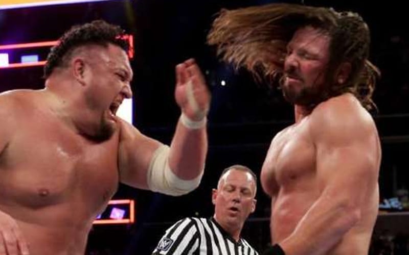 AJ Styles Hopes Feud With Samoa Joe Will Live Forever