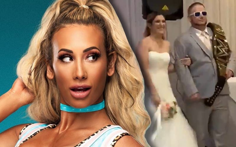Carmella Reacts To Couple Using Her WWE Music As Their Wedding Reception Entrance