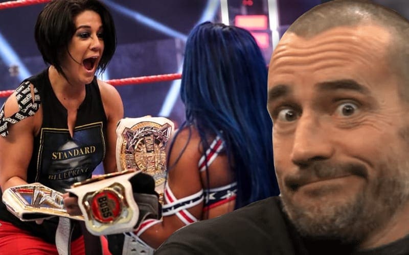 CM Punk Jokes About Golden Role Models Title Reigns — Bayley Chimes In