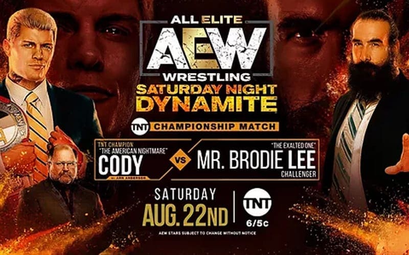 Special Saturday AEW Dynamite Line-Up & Start Time