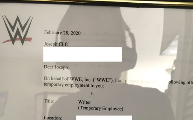 WWE Writer’s Contract LEAKS Online Revealing New Job Details