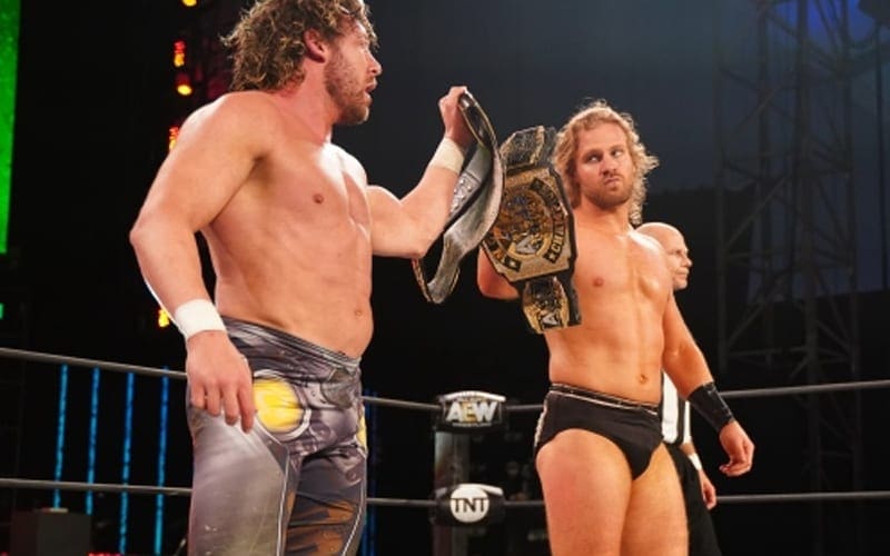 Kenny Omega & Adam Page Hit Milestone As AEW Tag Team Champions