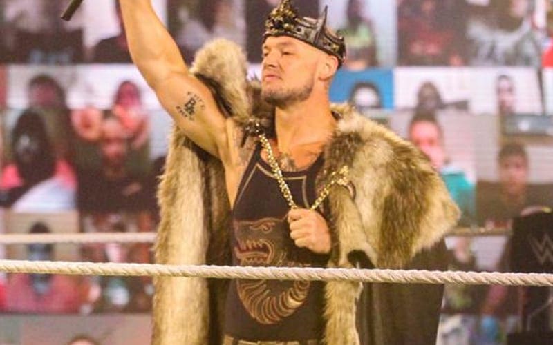 King Corbin Fires Back At Fan For Calling His Wife A Skank