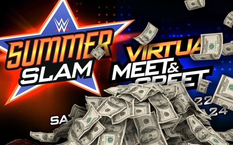 WWE Charging Big Money For SummerSlam Virtual Meet & Greet