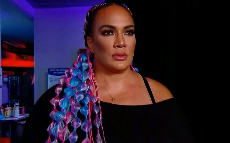 Nia Jax On The Rock Encouraging Her When She Was Younger