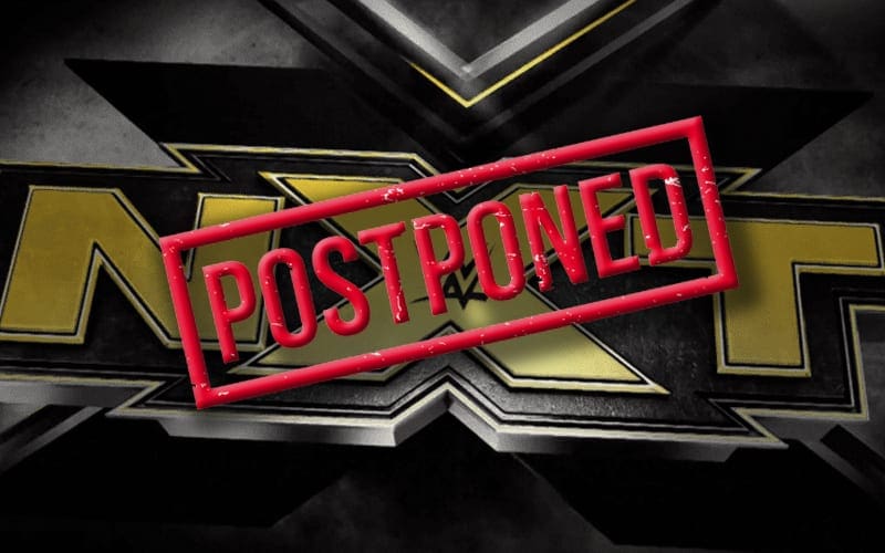 Upcoming Episode Of WWE NXT To Be Preempted