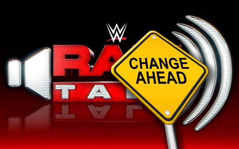 WWE Making Change To RAW Talk This Week