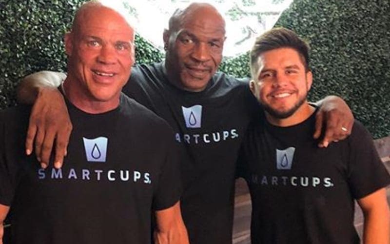 Mike Tyson Has Kurt Angle & Henry Cejudo In For Training Session
