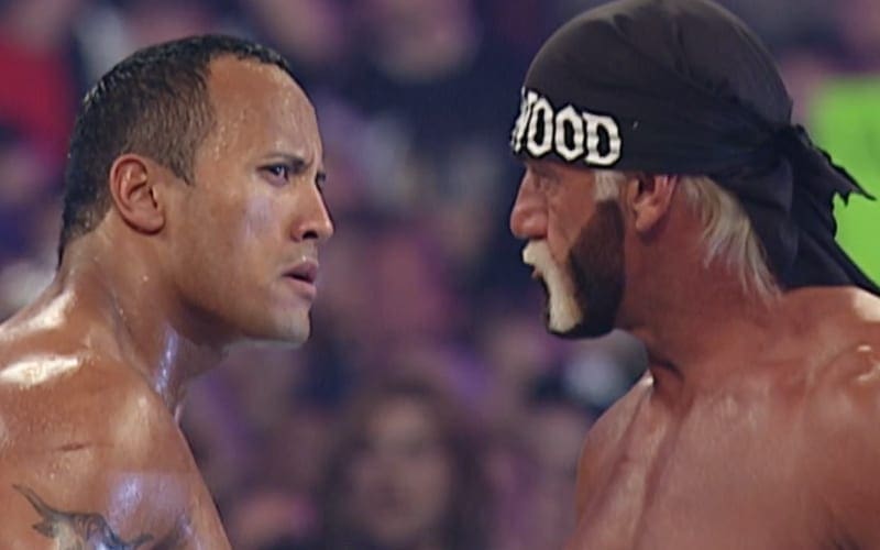 How The Rock Changed Hulk Hogan WrestleMania X8 Encounter Mid-Match