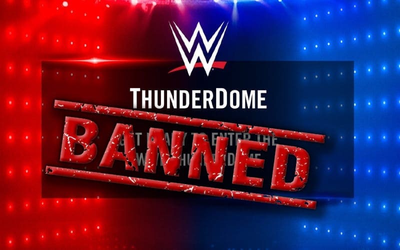 WWE Details How They Can Kick Fans Out Of ThunderDome ‘Any Time, For Any Reason’