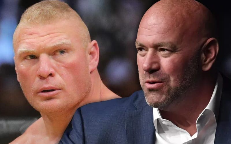 Dana White Is Open To Booking UFC Fight For Brock Lesnar