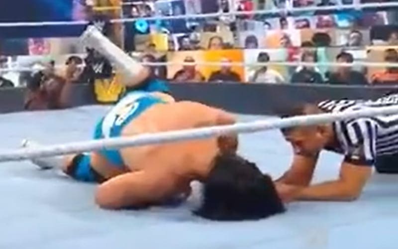 Angel Garza Believed To Have Injured His Hip At WWE Clash Of Champions