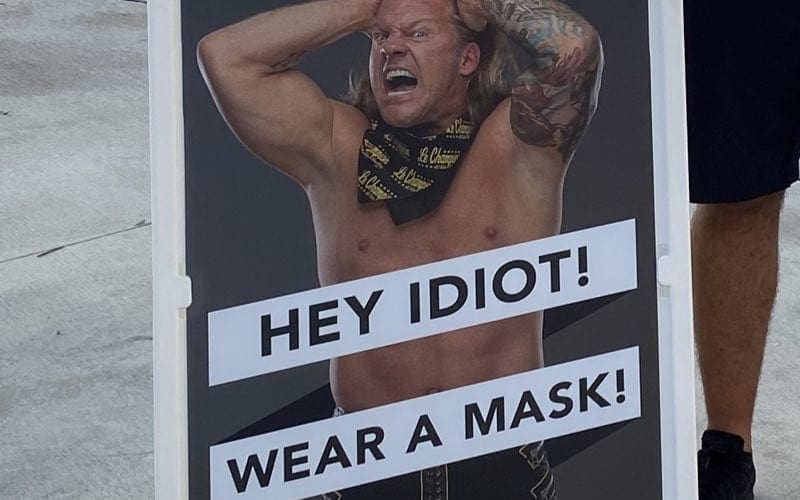 AEW Placed Hilarious Coronavirus Themed Signs All Over Daily’s Place