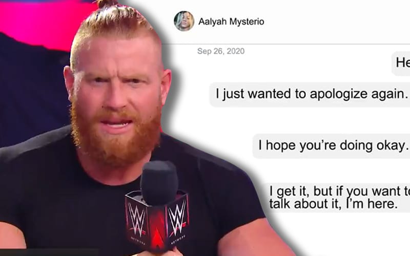 Murphy Is Getting Crucified After Leaked Text Messages With Aalyah Mysterio On Wwe Raw