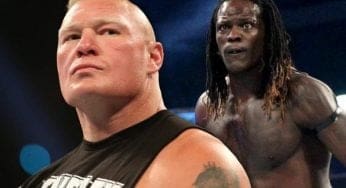 Brock Lesnar Wants Match Against R-Truth In WWE