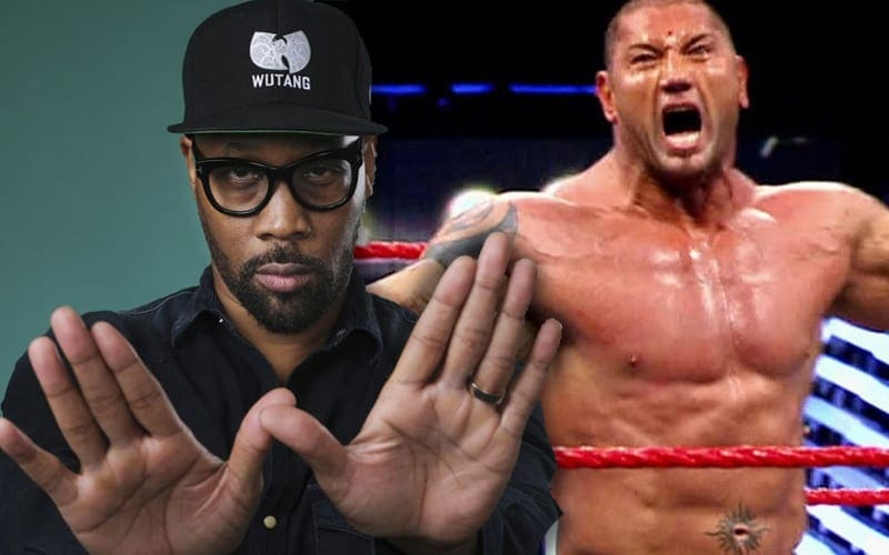 WWE Rejected Wu-Tang Clan’s RZA’s Offer To Rap On Batista’s Entrance Music For Free