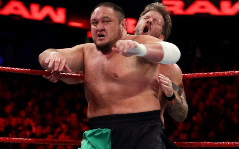 Chris Jericho Wants Samoa Joe To Wrestle In AEW