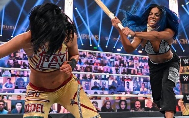 Sasha Banks Taunts Bayley After WWE Clash Of Champions Assault