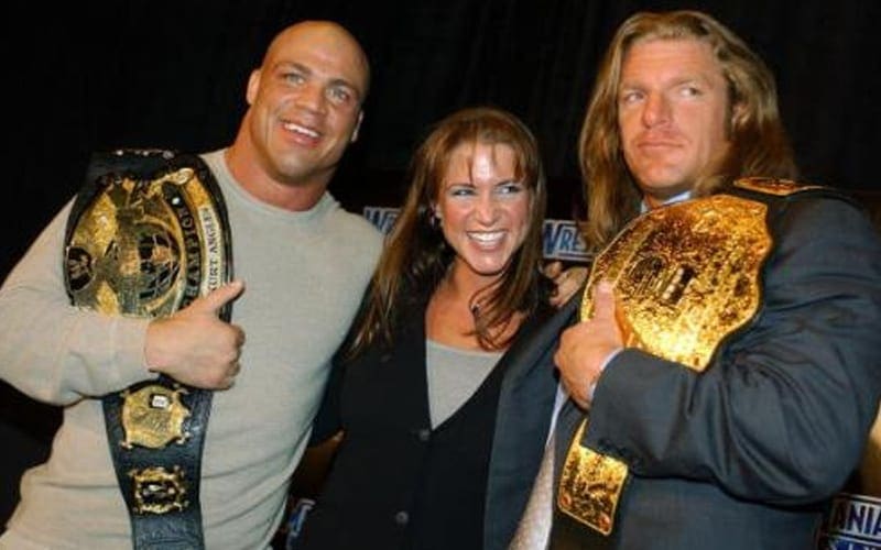 Did Triple H REALLY Cancel Romantic Triangle With Kurt Angle & Stephanie McMahon?