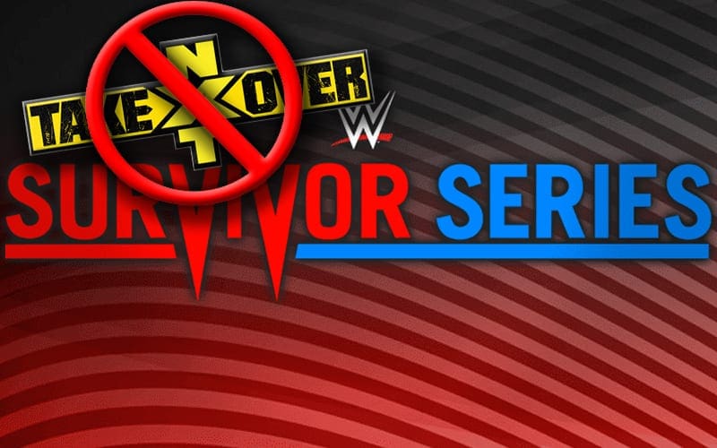 WWE Pulls NXT TakeOver Before Survivor Series & Books New Event
