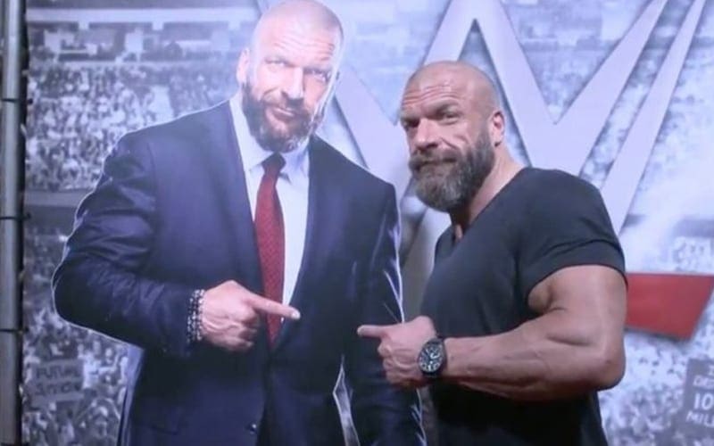 Triple H Explains Why He Starting Snapping ‘The Point’ Photos With WWE NXT Superstars