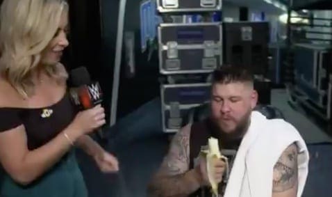 Kevin Owens Compares Beating Aleister Black To Eating A Great Banana