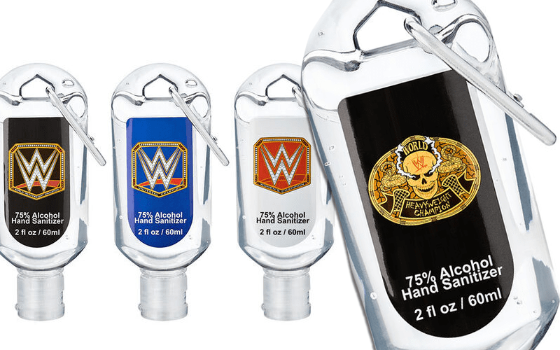 WWE Is Now In The Hand Sanitizer Business