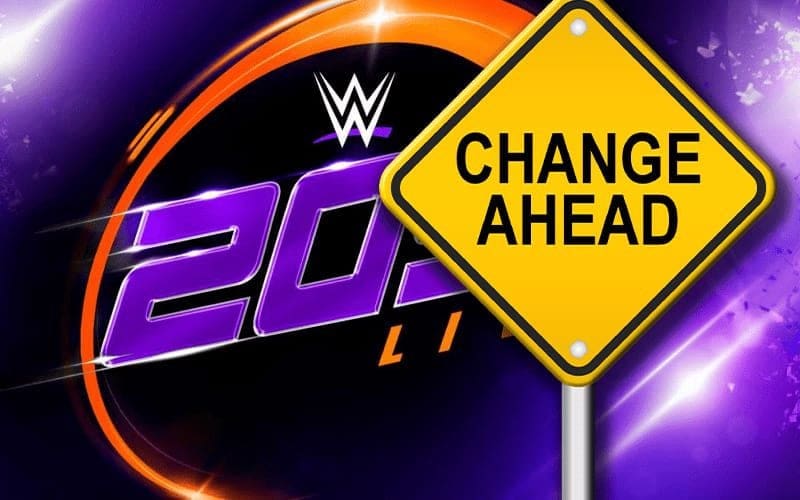 WWE 205 Live Set For Big Backstage Change