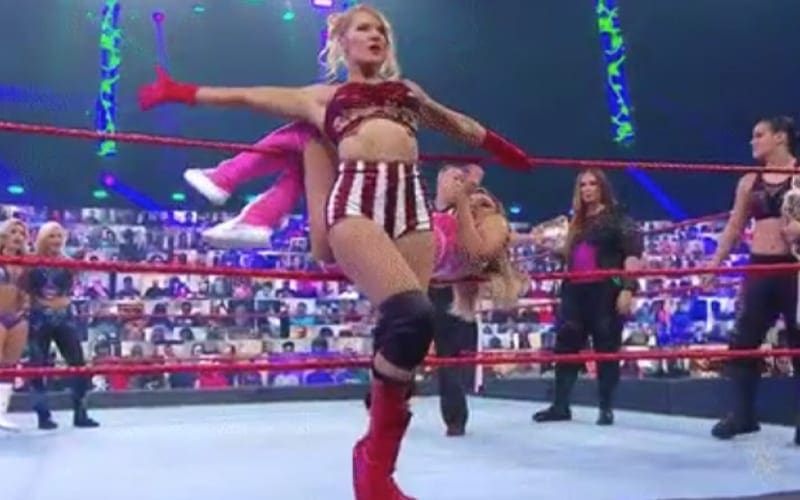 Peyton Royce Reacts To Botched Entrance With Lacey Evans On WWE RAW