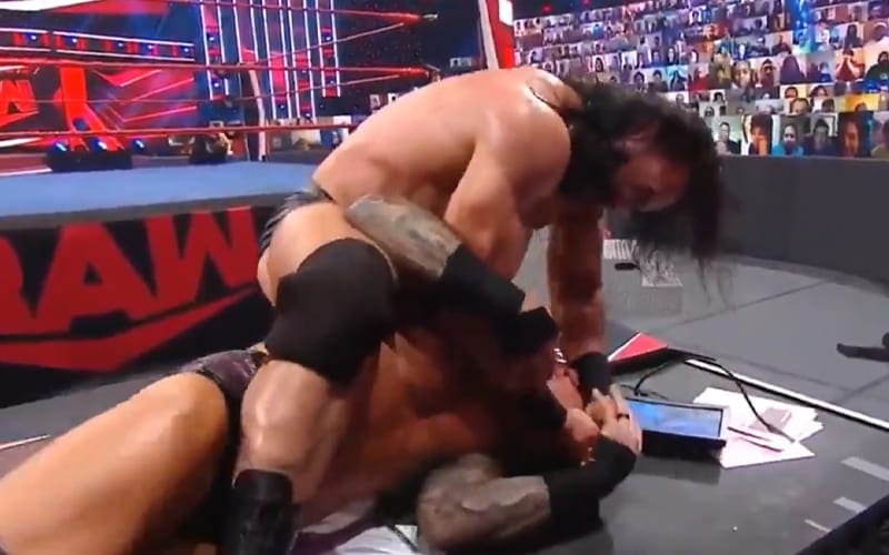 WATCH Drew McIntyre Stab Randy Orton In The Eye With Pen After WWE RAW
