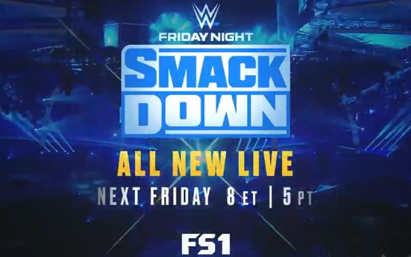 WWE SmackDown Moving To FS1 Next Week