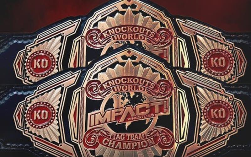 Impact Wrestling Knockouts Tag Team Titles Returning At Hard To Kill