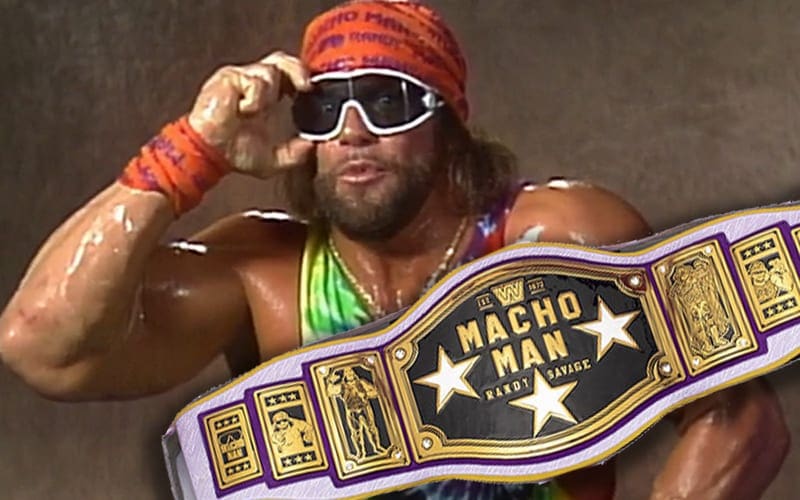 WWE Selling $850 ‘Macho Man’ Randy Savage Legacy Title Belt