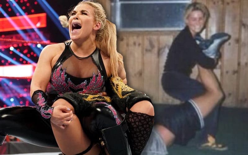 Natalya Reveals Photo Of Her First-Ever Sharpshooter In Hart Family Dungeon