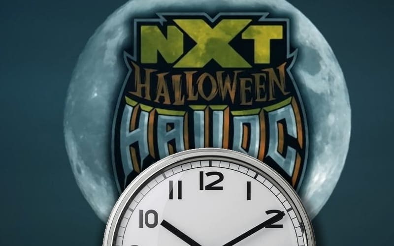 WWE Getting Extra Time For NXT Halloween Havoc