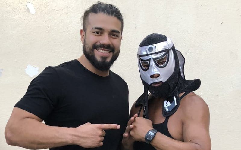 Andrade Hangs With His Uncle The Original Pentagon