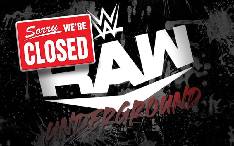 WWE RAW Underground Is Considered Done