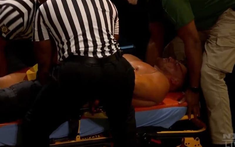 Ridge Holland Suffers Injury During WWE NXT This Week
