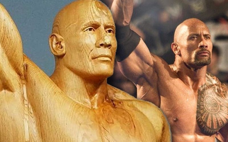 The Rock Honored To Be Subject Of Incredible Art Project