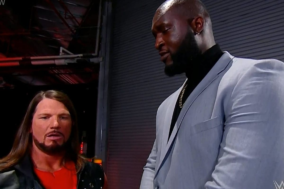 WWE Gives AJ Styles’ Bodyguard A Name
