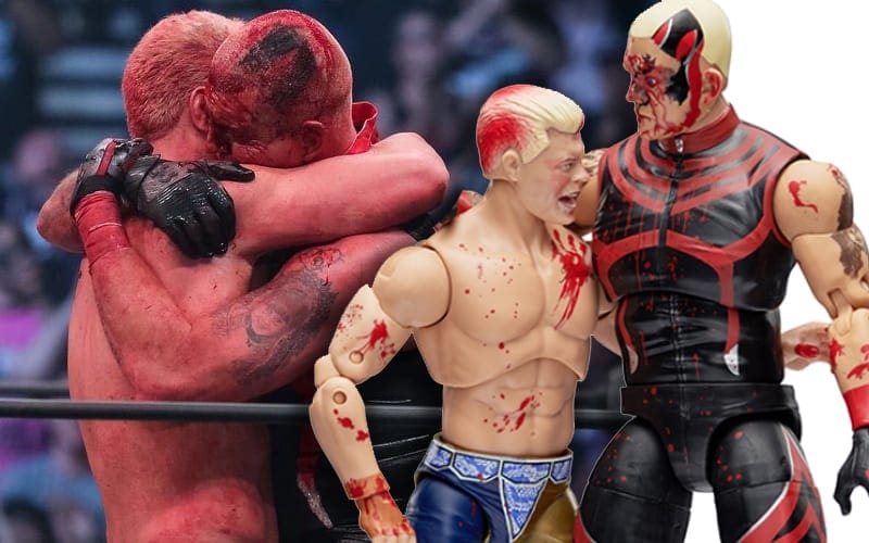 Blood Covered Cody & Dustin Rhodes AEW Action Figures Released