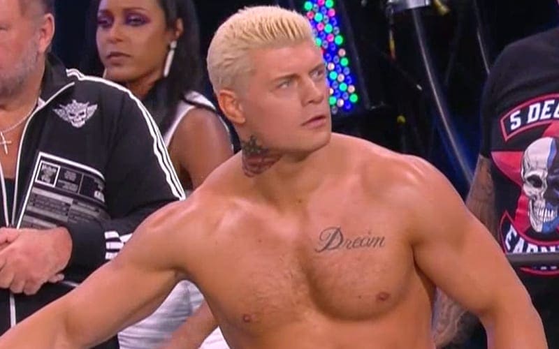 Cody Rhodes Wrestles Under Entire Name At AEW Full Gear