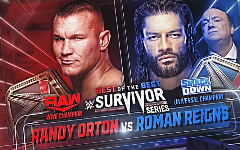 Betting Odds For Roman Reigns vs Randy Orton At WWE Survivor Series