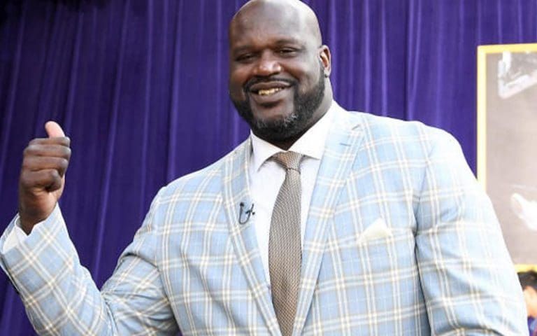 Shaquille O'Neil Backstage At AEW Event