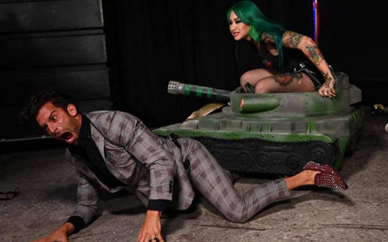 Robert Stone Continues To Troll Shotzi Blackheart After Her Tank Was Destroyed On WWE NXT