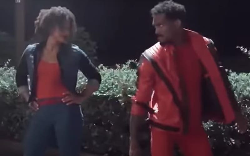 Montez Ford & Bianca Belair Recreated Thriller Music Video For Halloween