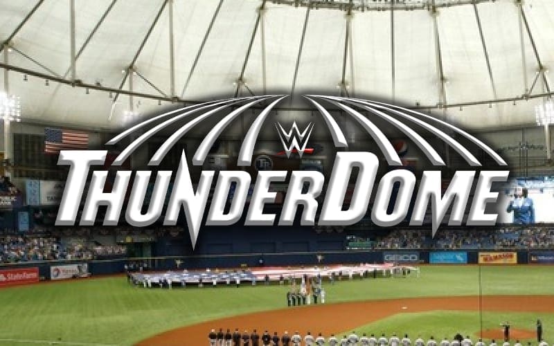 Wwe Thunderdome Setup Is Taking Much Longer At Tropicana Field