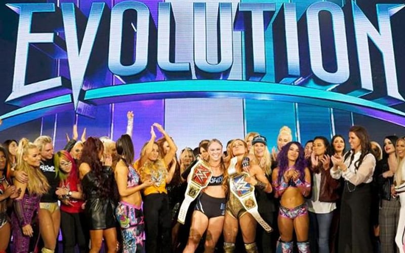 Why WWE Hasn’t Held Second Evolution Event