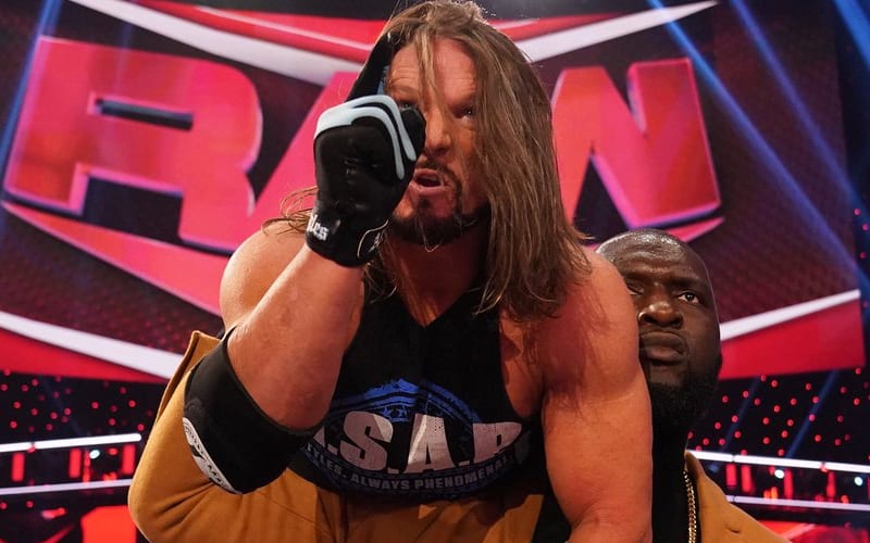 AJ Styles Fires Back At Criticism Of WWE Booking