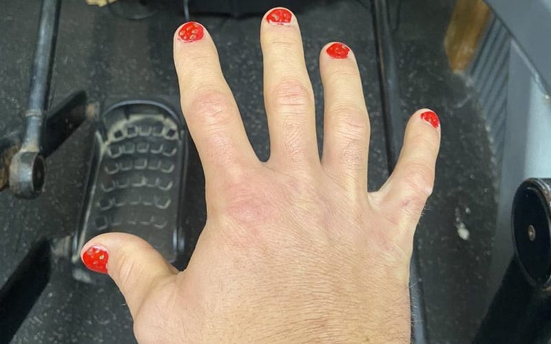 Dax Harwood Dares Anyone To Mock His Pretty Painted Fingernails